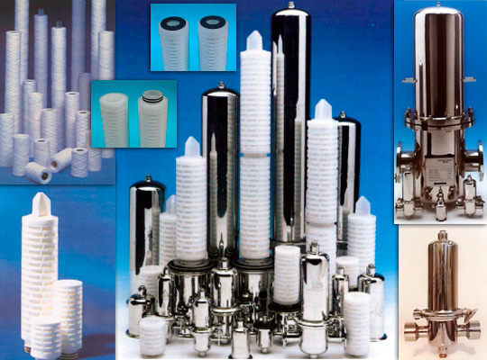 filtri sterili per aria, gas e liquidi
